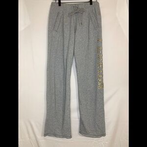 Pink Victorias Secret Grey Florida Joggers size S‎